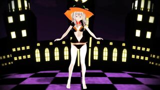 【MMD】Happy Halloween with Kashima【R-18】