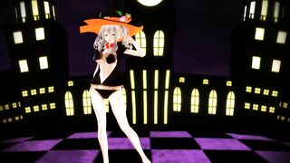 【MMD】Happy Halloween with Kashima【R-18】