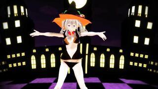 【MMD】Happy Halloween with Kashima【R-18】