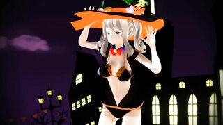 【MMD】Happy Halloween with Kashima【R-18】