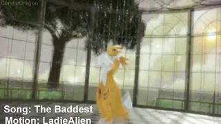 [MMD] Renamon - The Baddest - ConnieDesign