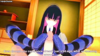 Hentai POV Feet Stocking Anarchy Panty & Stocking With Garterbelt