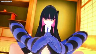 Hentai POV Feet Stocking Anarchy Panty & Stocking With Garterbelt