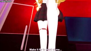 Hentai POV Feet Panty Anarchy School Panty & Stocking with Garterbelt