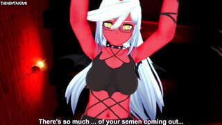 Hentai POV Feet Kneesocks Daemon Dominates You Panty & Stocking With Garterbelt