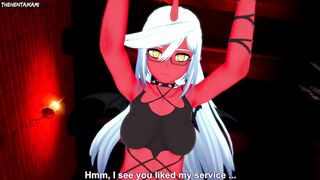 Hentai POV Feet Kneesocks Daemon Dominates You Panty & Stocking With Garterbelt