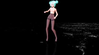 【MMD】Pantyhose Fantasy Ep1【R-18】