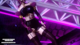 [MMD] JIYEON -Take a hike Evelynn Sexy Kpop Dance League of Legends KDA