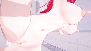 【Vtuber レイン・パターソン】レイン・パターソンがバックでセックスするだけLoop1