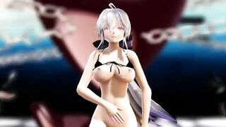 【SEX-MMD】Burning with Haku【R-18】