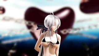 【SEX-MMD】Burning with Haku【R-18】