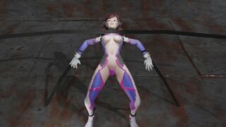 D. VA Loves Cumming In Bondage