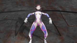 D. VA Loves Cumming In Bondage