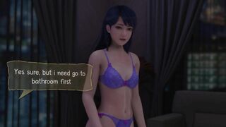 Helping my sister to rest (Short movie)【Hentai 3D】