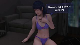 Helping my sister to rest (Short movie)【Hentai 3D】