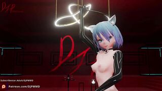 Cute Petite Catgirl Mia Short Hair Blender MMD 1556