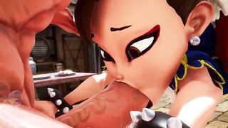 Chun Li - Sex Battle【Hentai 3D】