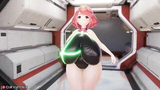 [Breast Expansion] Pyra's Jiggle Physics Test