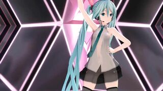 【MMD】Crime Miku 2_0 Pink Cat【R-18】