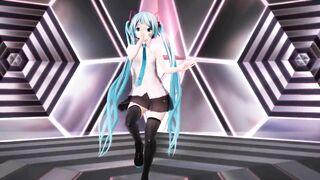 【MMD】Crime Miku 2_0 Pink Cat【R-18】