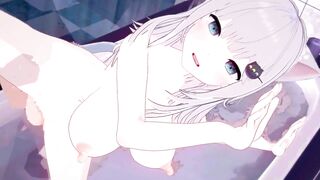 【Vtuber 甘城なつき】甘城なつきがバックでセックスするだけLoop2