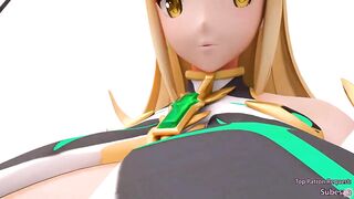 Mini-Giantess - Switched - A Pyra_Mythra Growth Animation