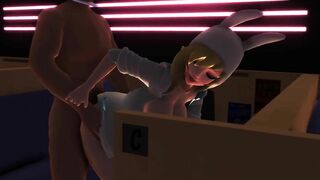 【SEX-MMD】Pink Lounge Sex - Extended【No sound】【R-18】