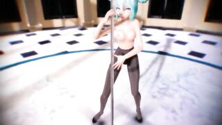 【MMD】Pantyhose Fantasy Ep2【R-18】