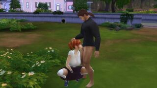 The Sims 4 Peeping Tina do Oral in nature