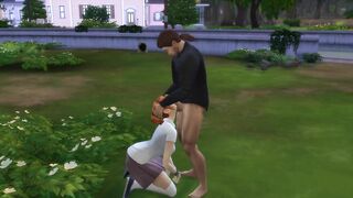 The Sims 4 Peeping Tina do Oral in nature