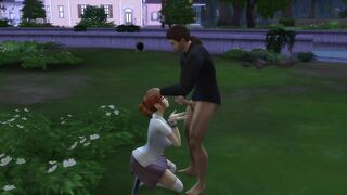 The Sims 4 Peeping Tina do Oral in nature