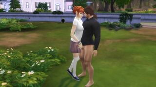 The Sims 4 Peeping Tina do Oral in nature