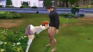 The Sims 4 Peeping Tina do Oral in nature