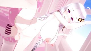 【Voiceroid 紲星あかり】紲星あかりがバックでセックスするだけLoop1