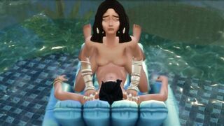 HOT Polynesian babe Shiba Gets Fucked In a Pool