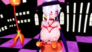 【MMD】Slut and Happy Halloween【R-18】