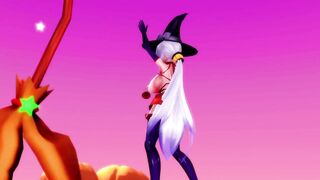 【MMD】Slut and Happy Halloween【R-18】