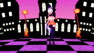 【MMD】Slut and Happy Halloween【R-18】