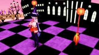 【MMD】Slut and Happy Halloween【R-18】