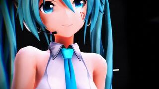 【MMD】PiNK CAT with Tsumi-shiki Miku【R-18】