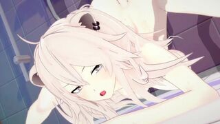 【Vtuber 獅白ぼたん】獅白ぼたんがジャックオーランタンポーズしてるだけLoop4