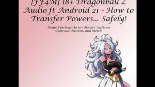 FOUND ON GUMROAD - 18+ Dragonball Z Audio ft Android 21 - How To Transfer Powers... Safely!