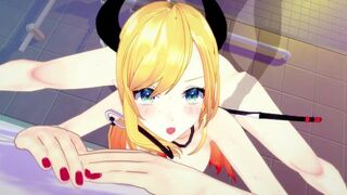 【Vtuber 癒月ちょこ】癒月ちょこがジャックオーランタンポーズしてるだけLoop2