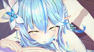 【Vtuber 雪花ラミィ】雪花ラミィがジャックオーランタンポーズしてるだけLoop4