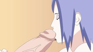 Naruto - Konan Blowjob Anime Hentai Demonstration.