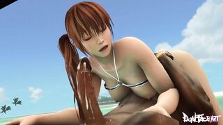 AMOZ Zack VS Kasumi! (Dual-Face-Art) [Dead or Alive]