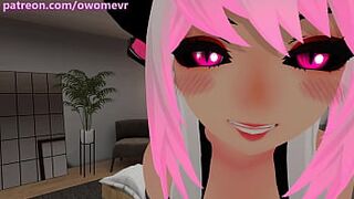 POV Loving Mommy takes care of you and your dick - VRchat erp - Preview