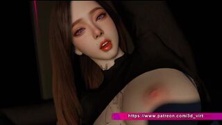 Very sexy bitch K-pop girl Sex with legs raised????????????(非常にセクシーな雌犬 K-pop 女の子 脚を上げてセックス)