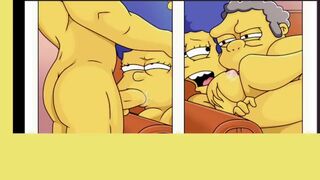 Reading Adult Homer's Nightmare - Porn Parody