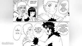 She has it huge, she's going to break my pussy and my ass - Comic Naruhina part 3